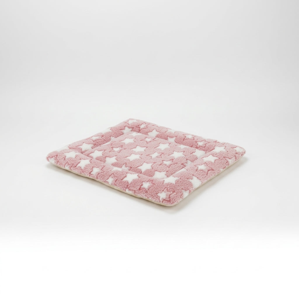 Printed Pet Sleeping Mat - Foldable Dog Cat Floor Bed