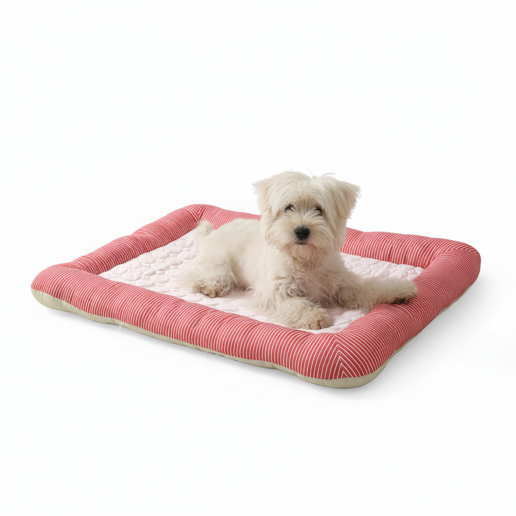 Quilted Cooling Mat with Raised Borders