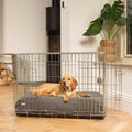 Handgemachtes Hundekissen Granit Bouclé Maschinenwaschbar Wasserabweisendes Futter
