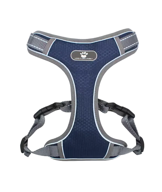 Vest Style Harness and Leash Set for Small Dogs and Cats Breathable Reflective