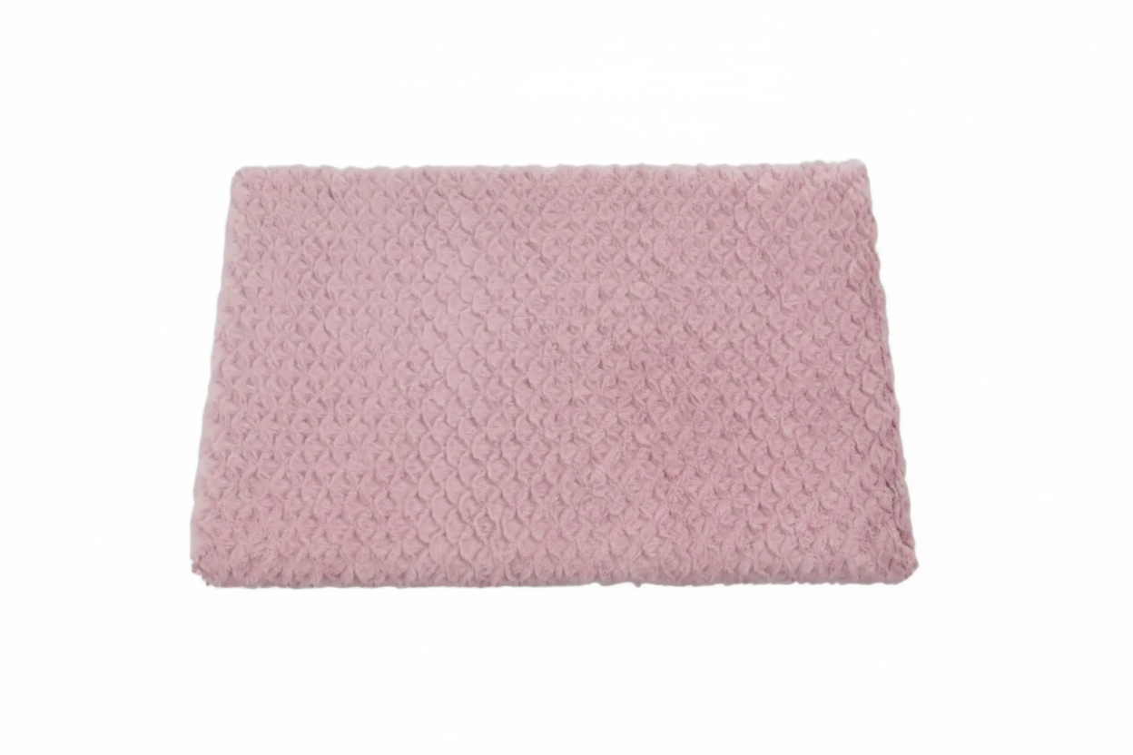 Waterproof Orthopedic Dog Bed Mat Flat Pet Sleeping Pad 3D Foam Washable Faux Fur Cover for Small Medium Large Dogs Crate Mat