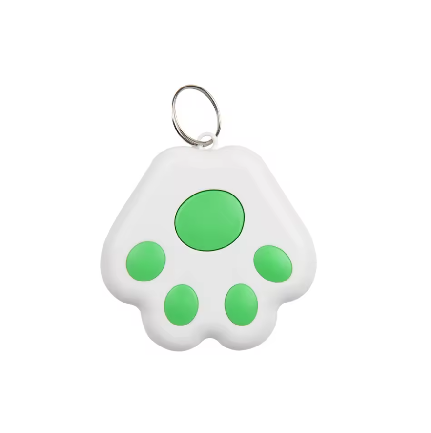 Pfotenform Bluetooth Tracker für Haustiere Schlüssel Taschen Anti-Verlust Finder iOS Android