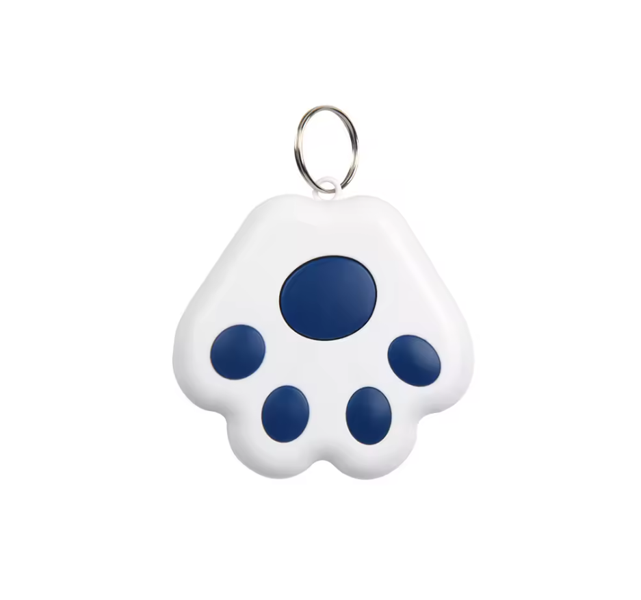 Pfotenform Bluetooth Tracker für Haustiere Schlüssel Taschen Anti-Verlust Finder iOS Android