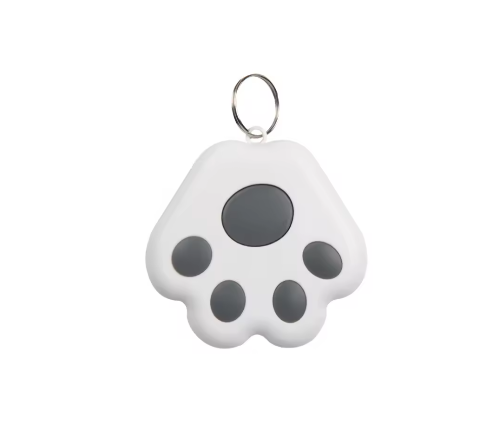 Pfotenform Bluetooth Tracker für Haustiere Schlüssel Taschen Anti-Verlust Finder iOS Android
