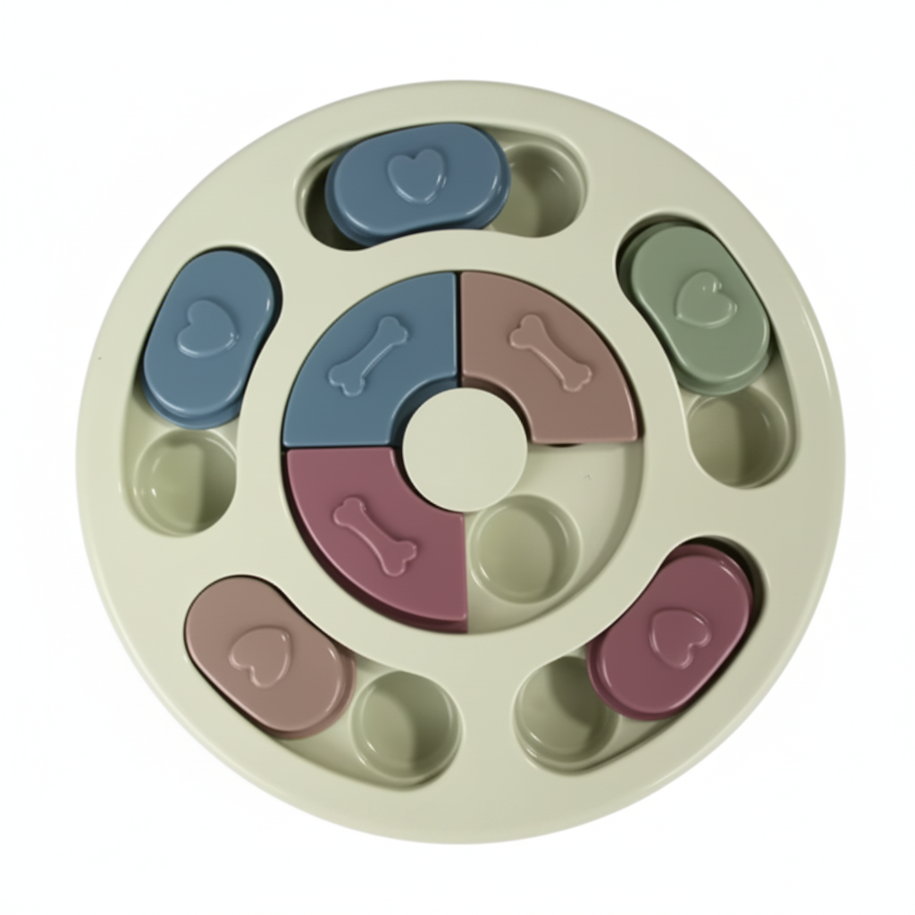 Treat Dispensing Puzzle Toy for Dogs - Slow Feeder