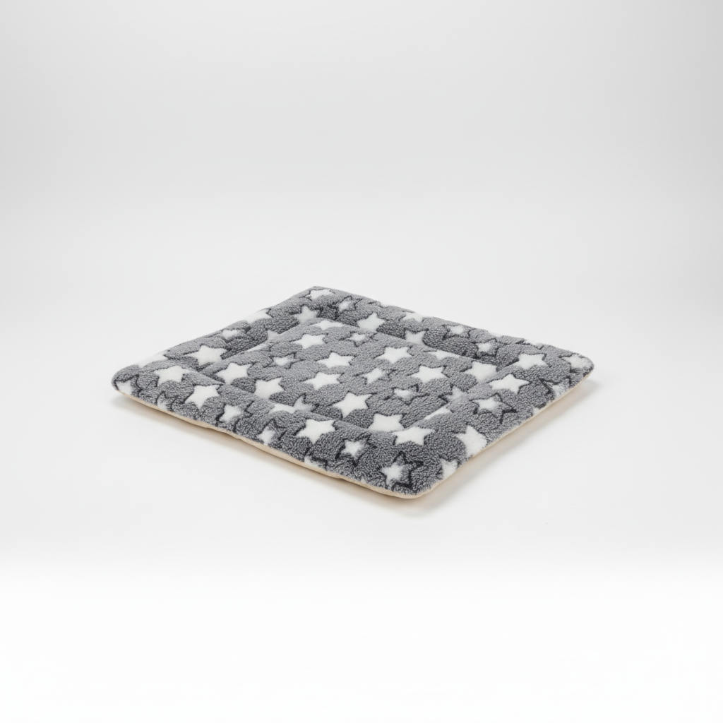 Printed Pet Sleeping Mat - Foldable Dog Cat Floor Bed