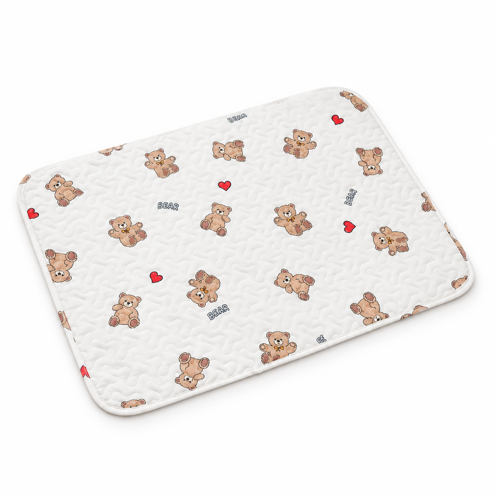 Tapis de lit respirant pour animaux de compagnie d'été motif avocat, surface texturée antidérapante, léger pour la maison ou les voyages