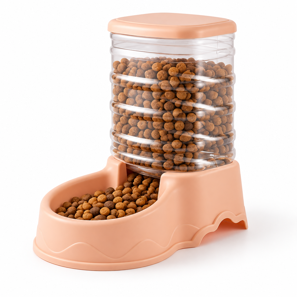 3.8L Gravity Fed Pet Food and Water Dispenser