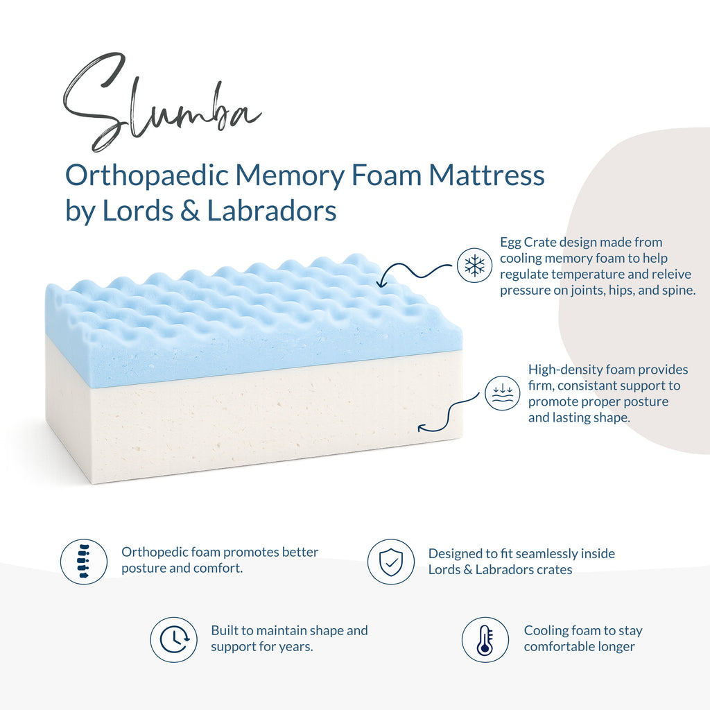 Coussin pour chien fait main Balmoral Tweed Naturel Lavable en machine Résistant à l'eau