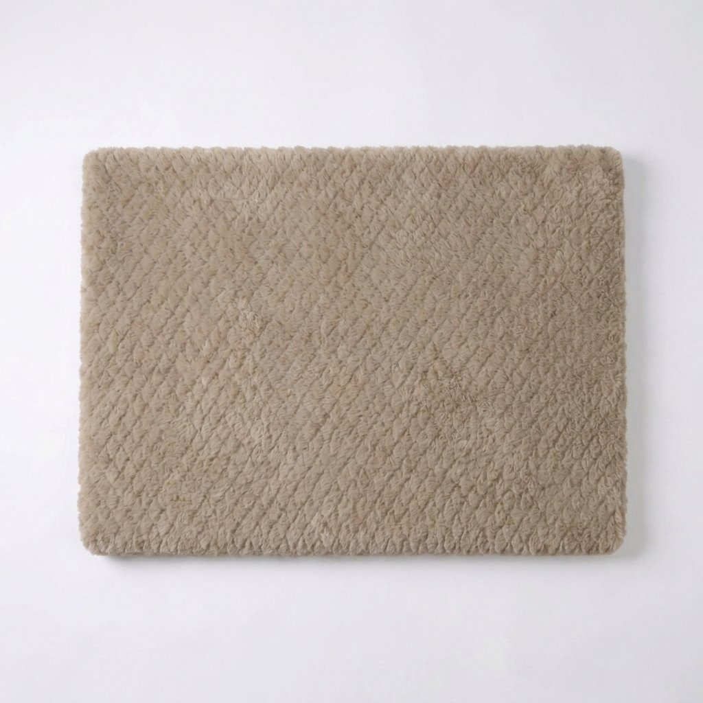 Orthopedic Foam Flat Dog Mat top-down view