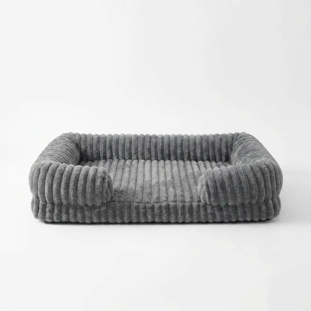 Sofa Style Orthopedic Dog Bed front view
