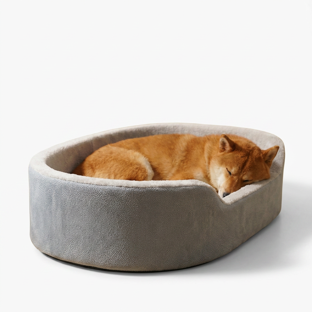 Orthopedic Couch Style Dog Bed with dog