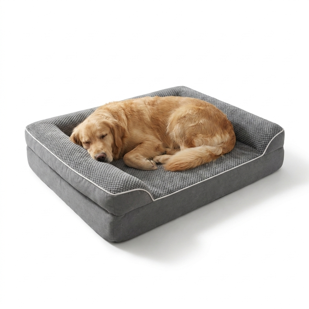Large Breed Sofa Dog Bed with dog