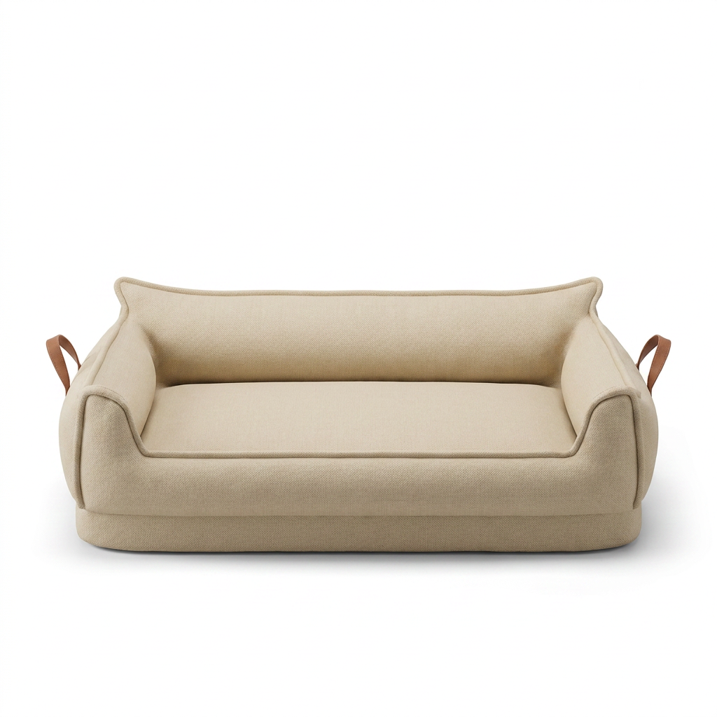 Water Repellent Sofa Dog Bed front view