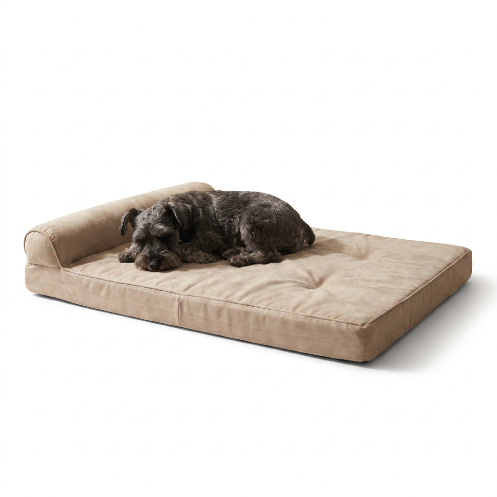 3-in-1 Convertible Pet Bed Sofa with pet