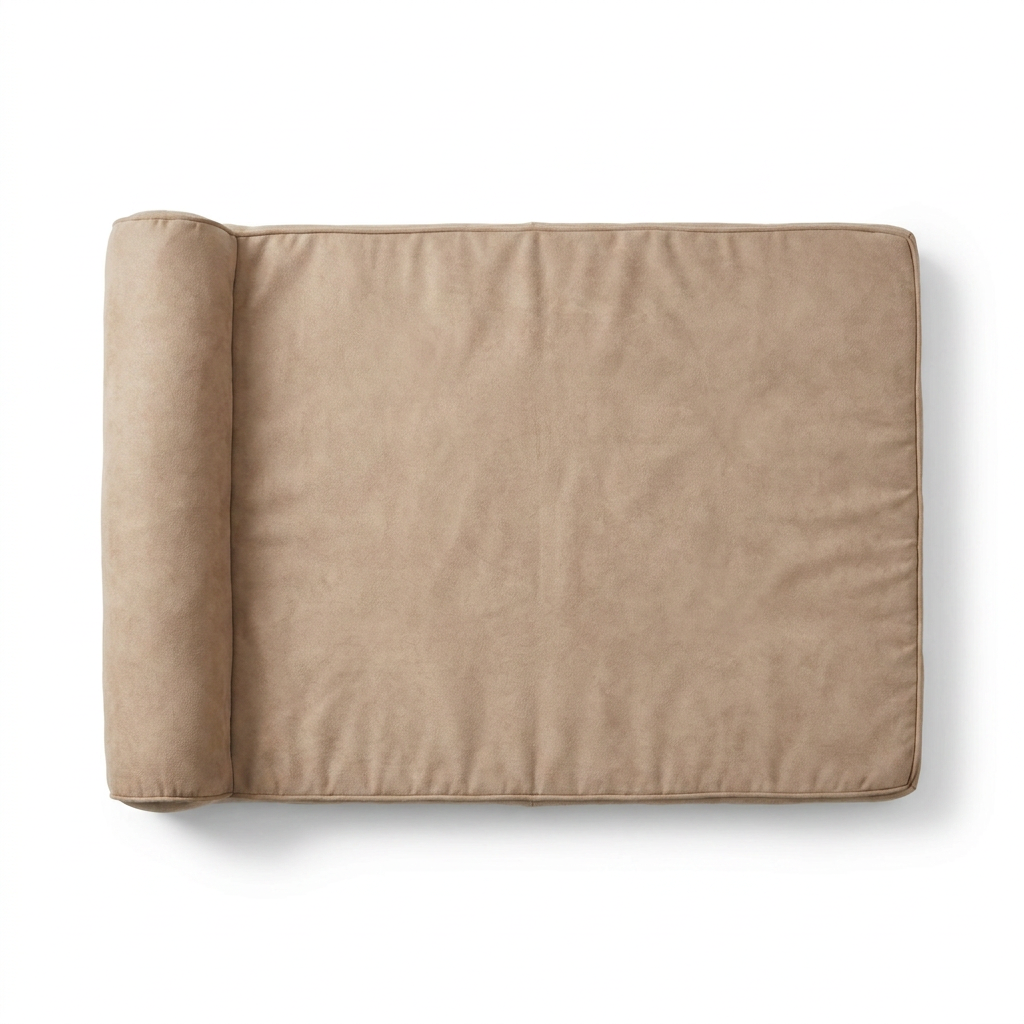 3-in-1 Convertible Pet Bed Sofa top-down view
