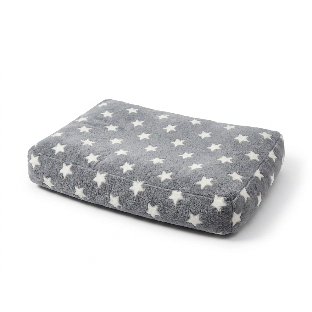 Printed Pet Sleeping Mat angled view