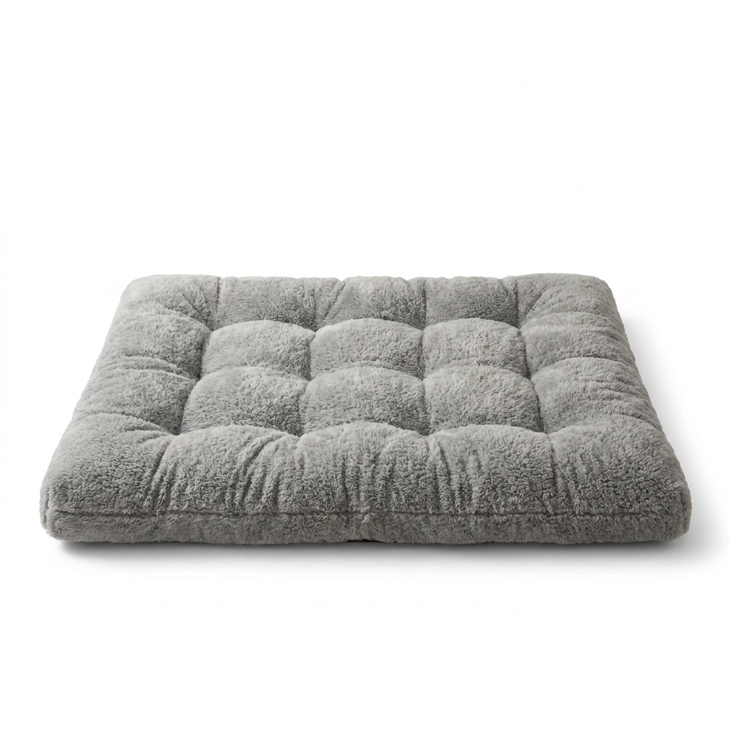 Extra Large Plush Dog Bed front view
