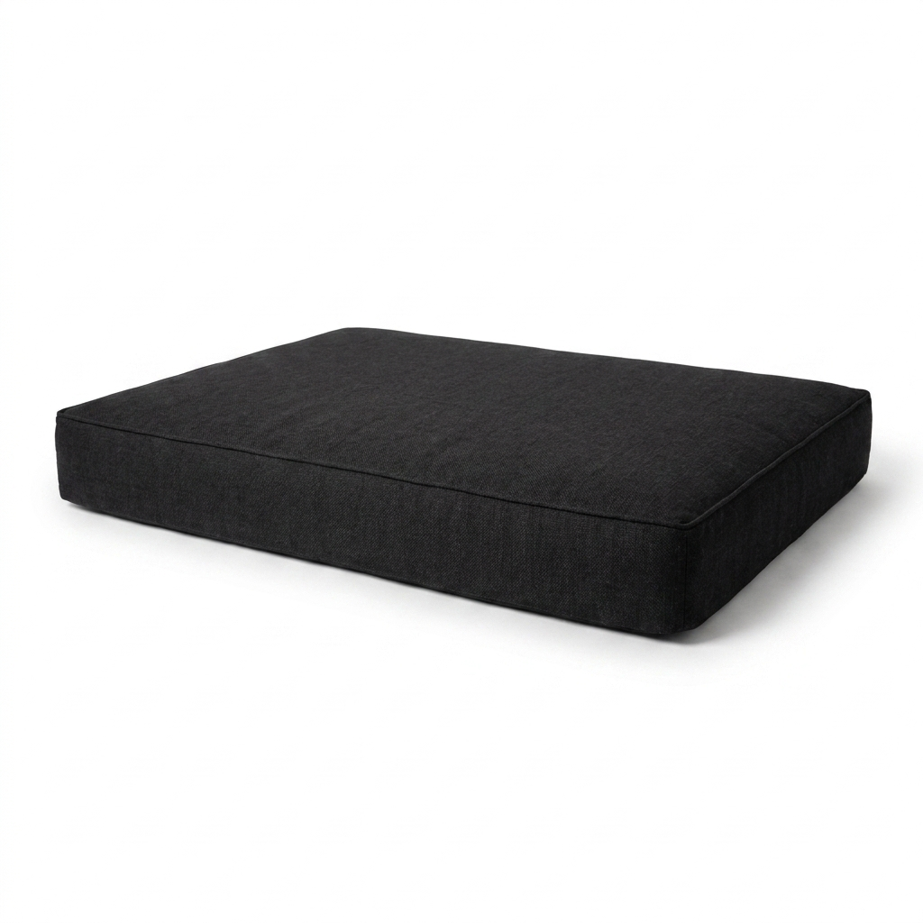 Washable Orthopedic Dog Crate Bed angled view