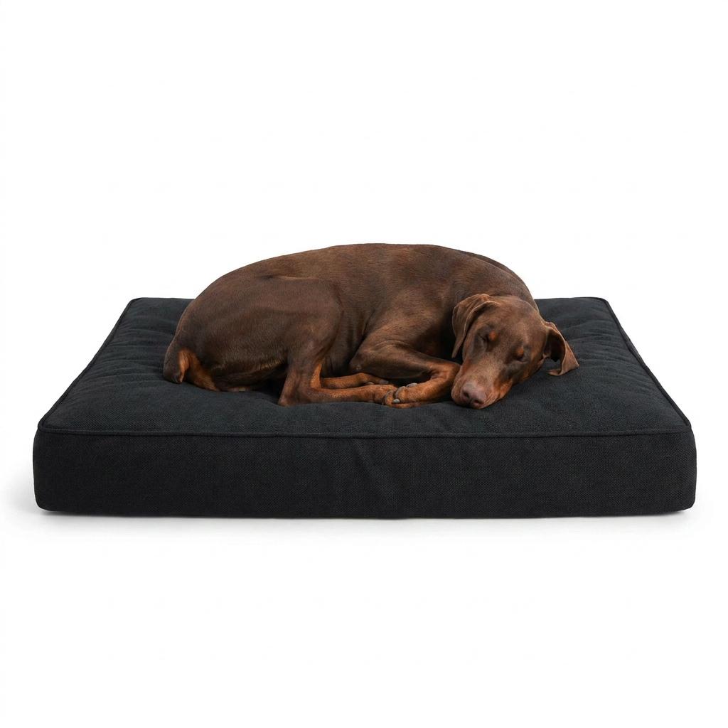 Waterproof Orthopedic Large Dog Bed with dog