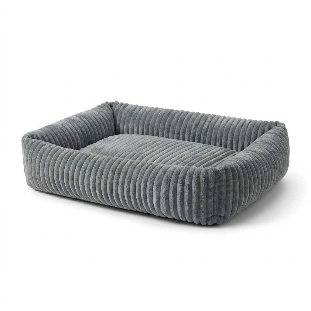 Orthopaedic Plush Dog Mattress angled view