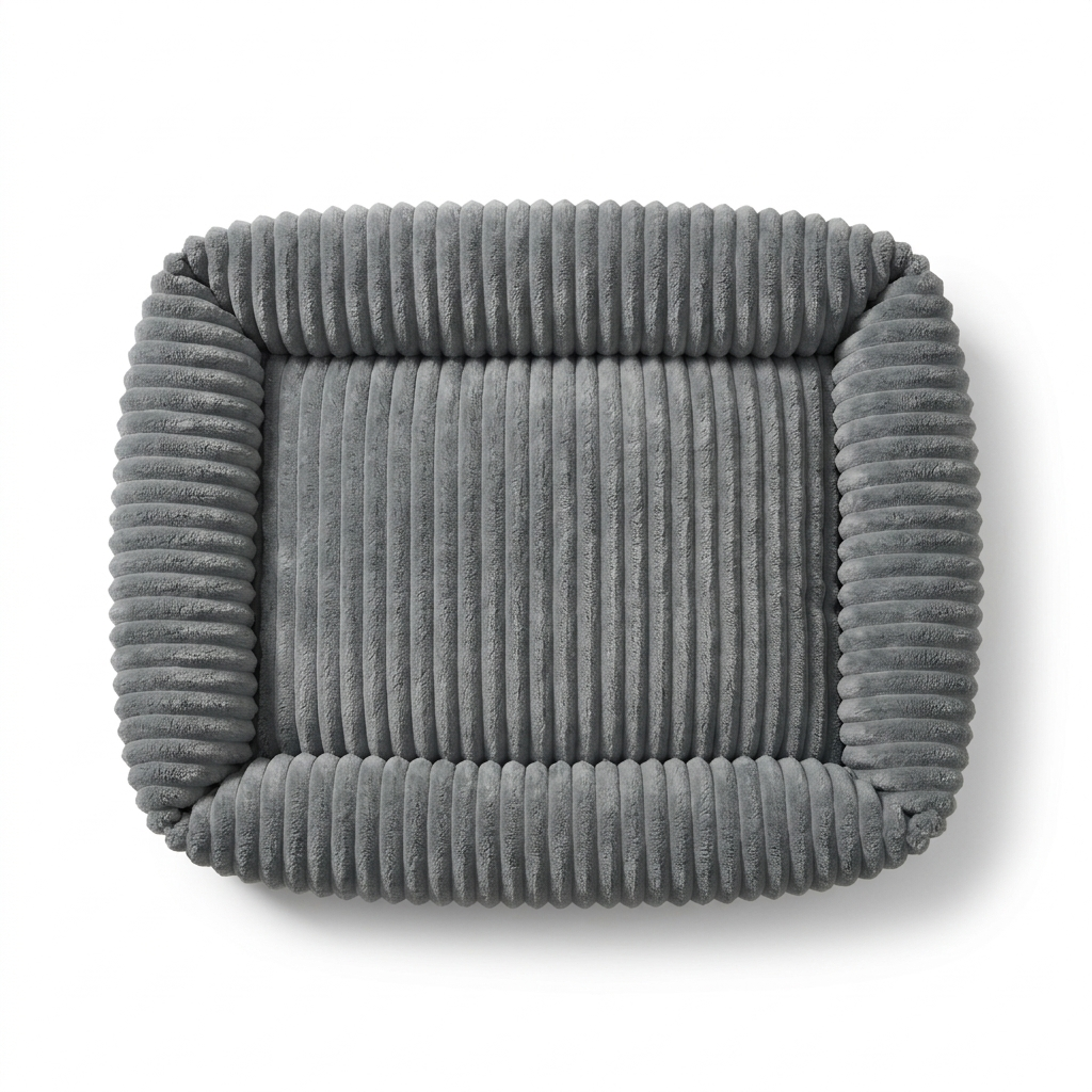 Orthopaedic Plush Dog Mattress top-down view