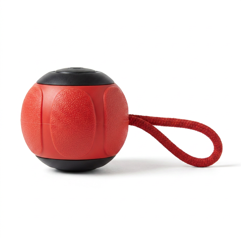 Automatic Bouncing Ball Toy side view