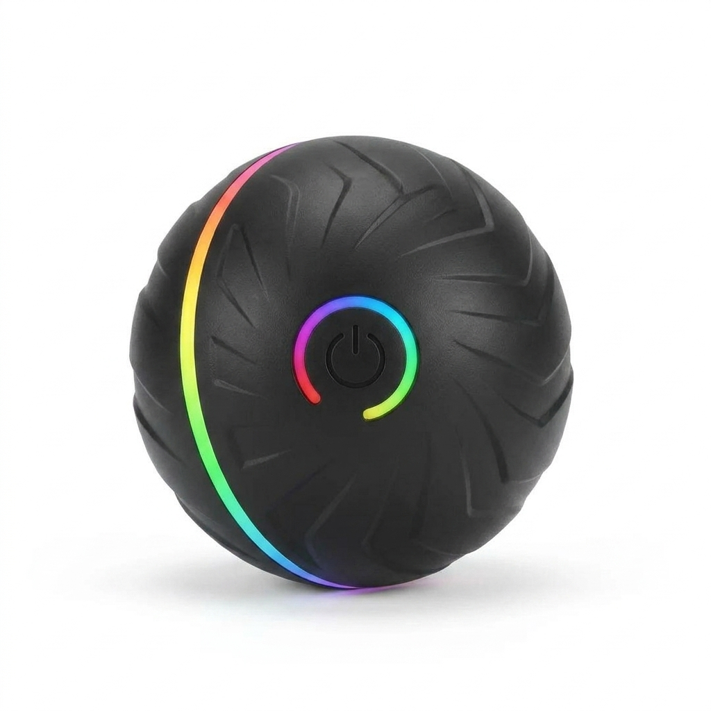 Motorised Self-Moving Dog Ball front view