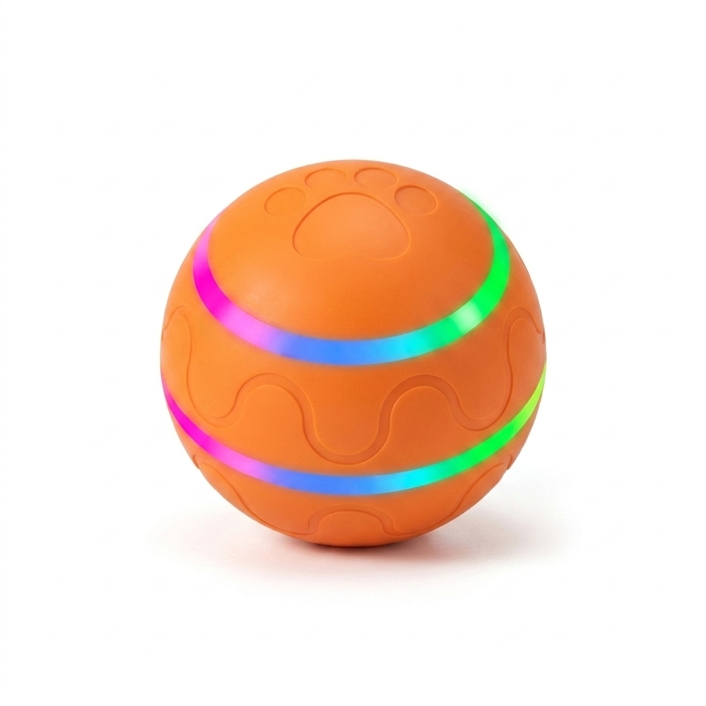 Remote Control Rolling Dog Ball side view