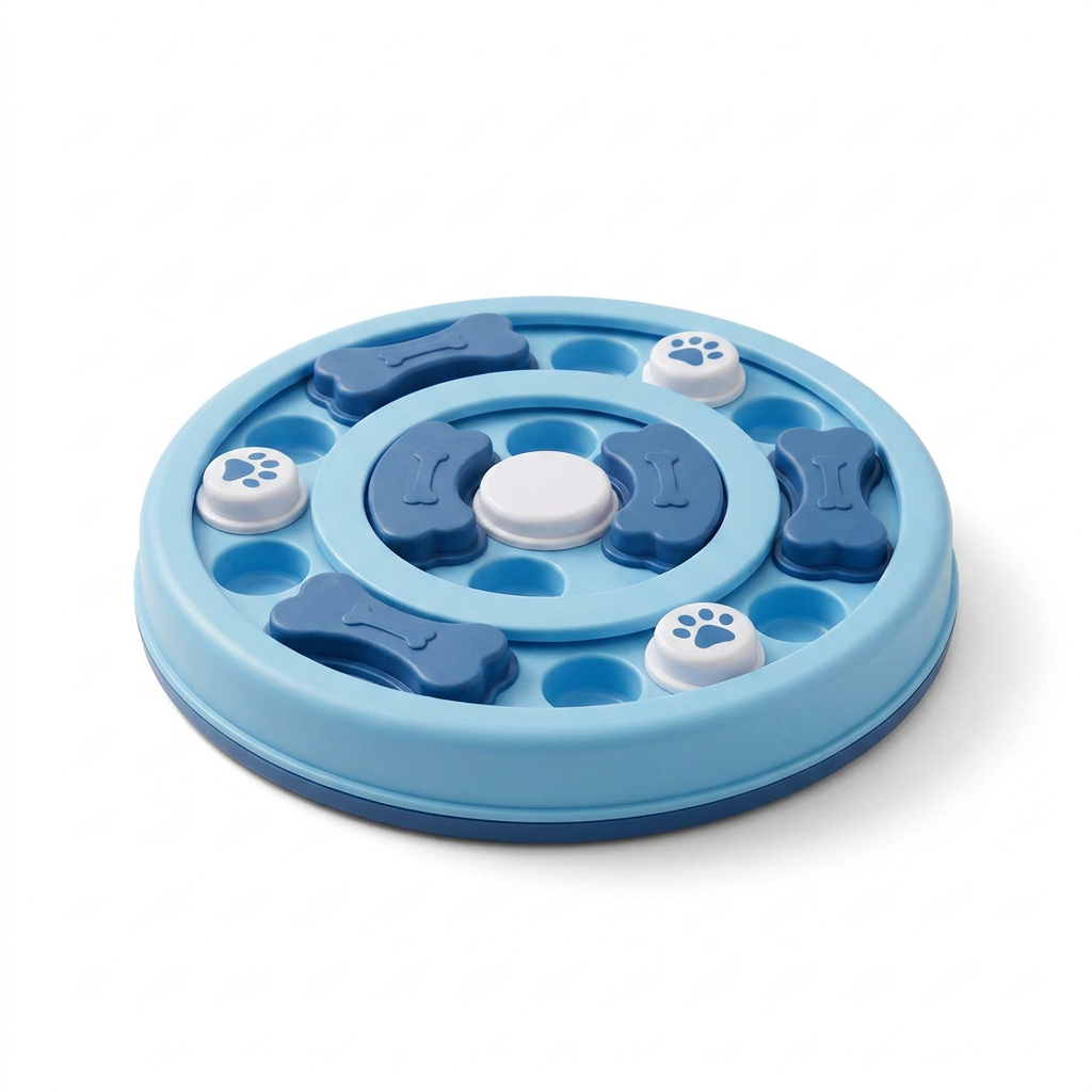 Treat Dispensing Puzzle Toy angled view