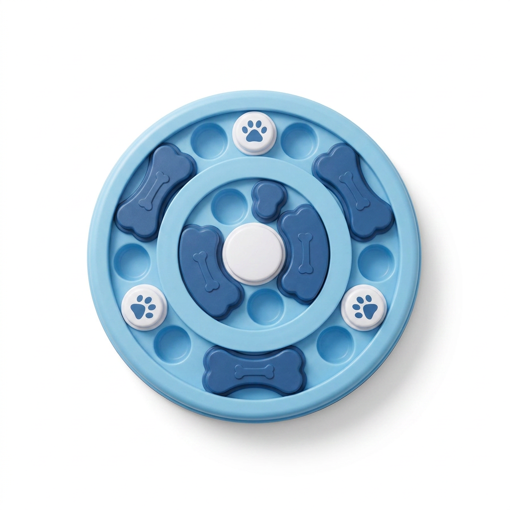 Treat Dispensing Puzzle Toy top-down view