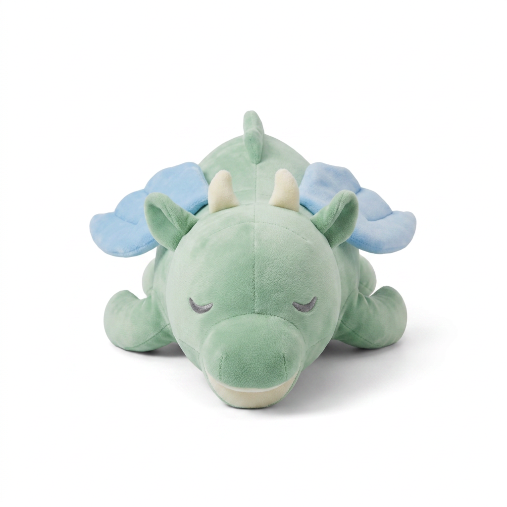 Heartbeat Plush Dragon Toy front view