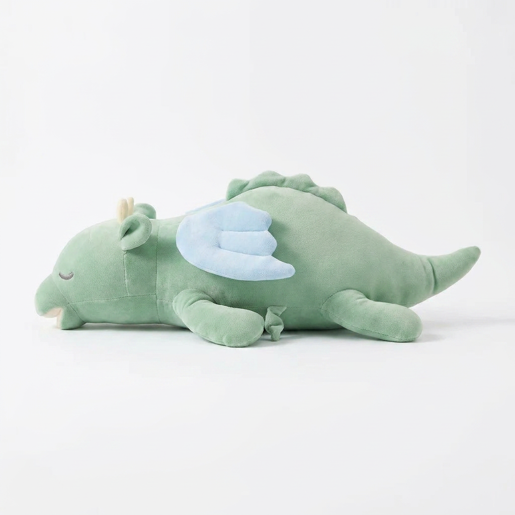Heartbeat Plush Dragon Toy side view