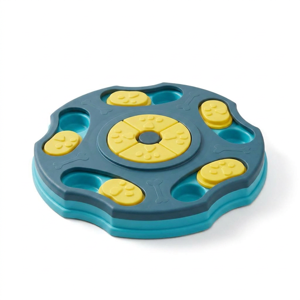 Slow Feeder Puzzle Board angled view