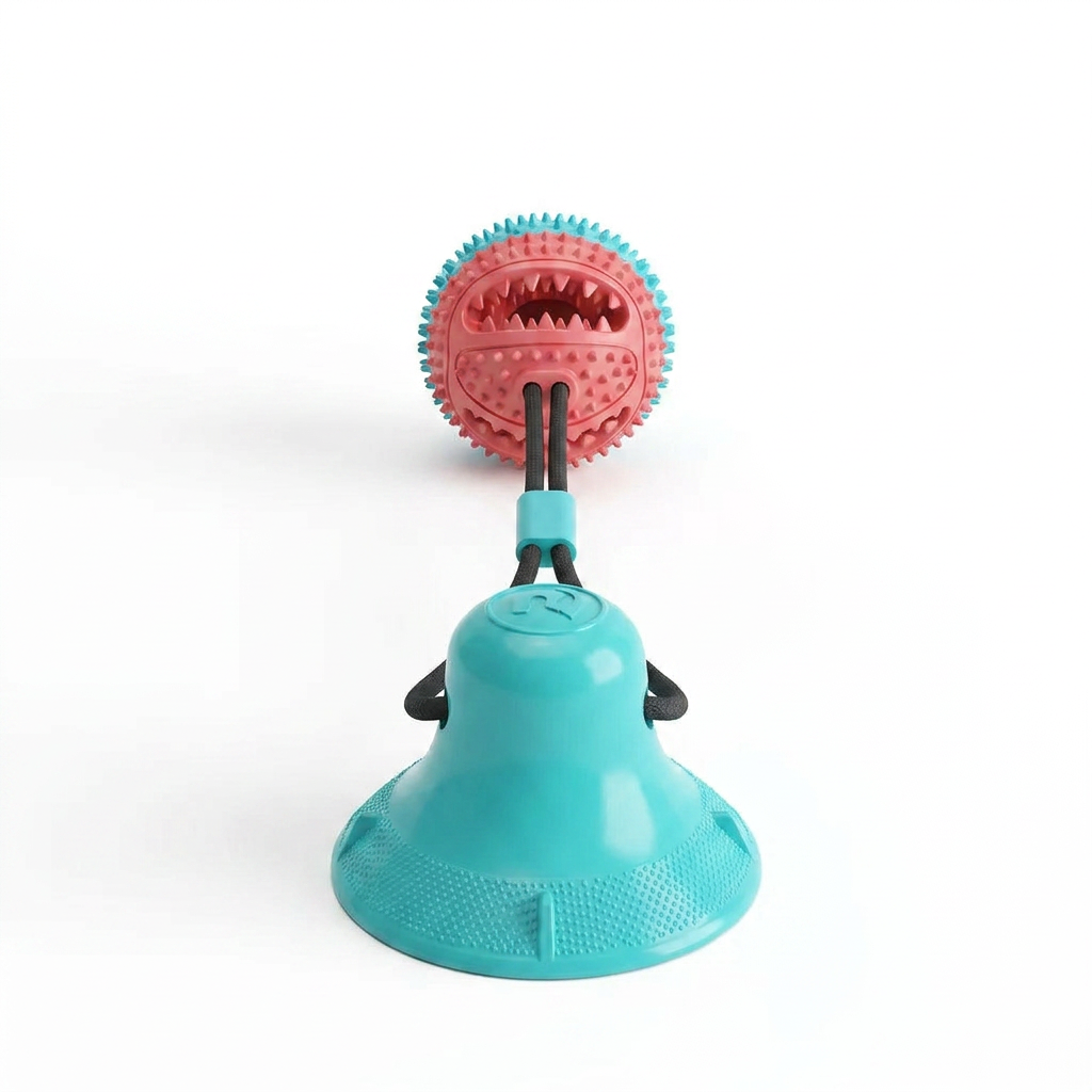 Suction Cup Tug Toy front view
