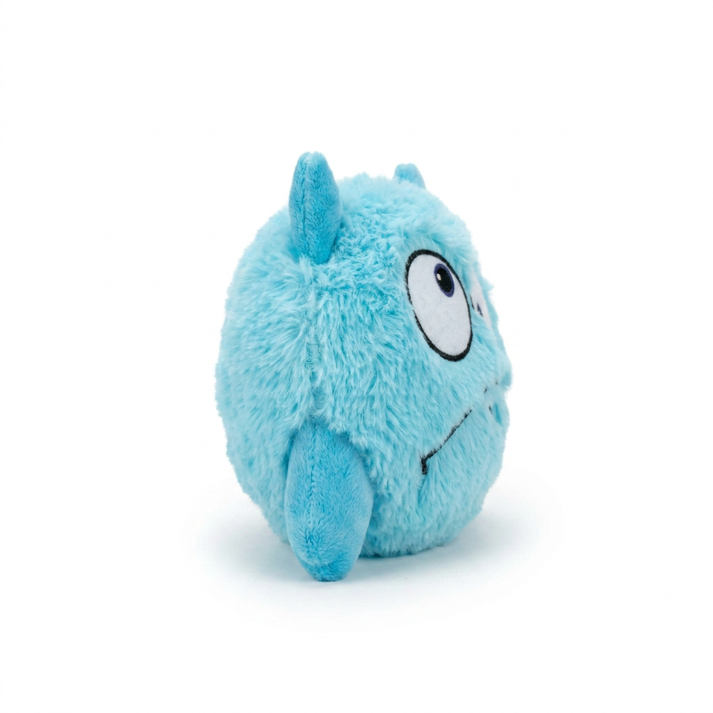 Electronic Vibrating Plush Ball side view