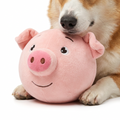 Self Moving Squeaky Plush Animal with dog