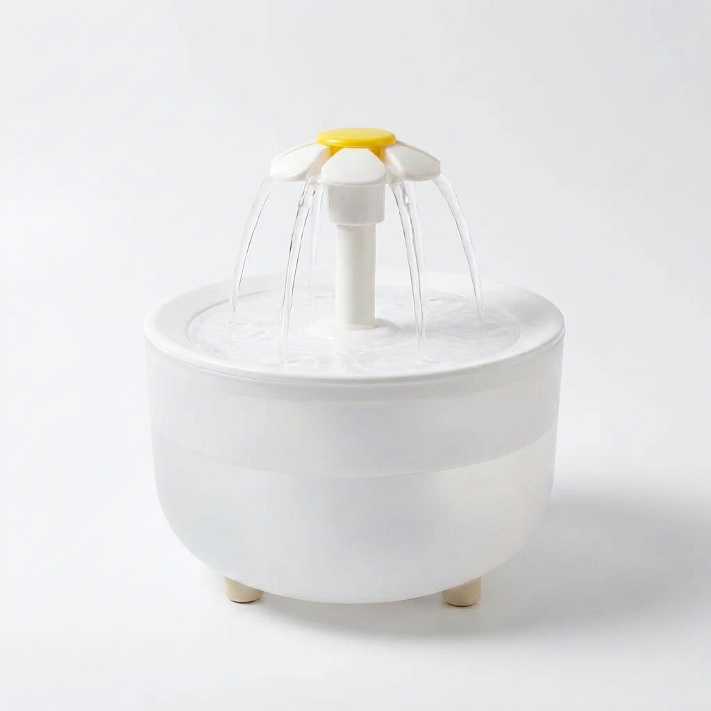 Recirculating Cat Water Fountain front view