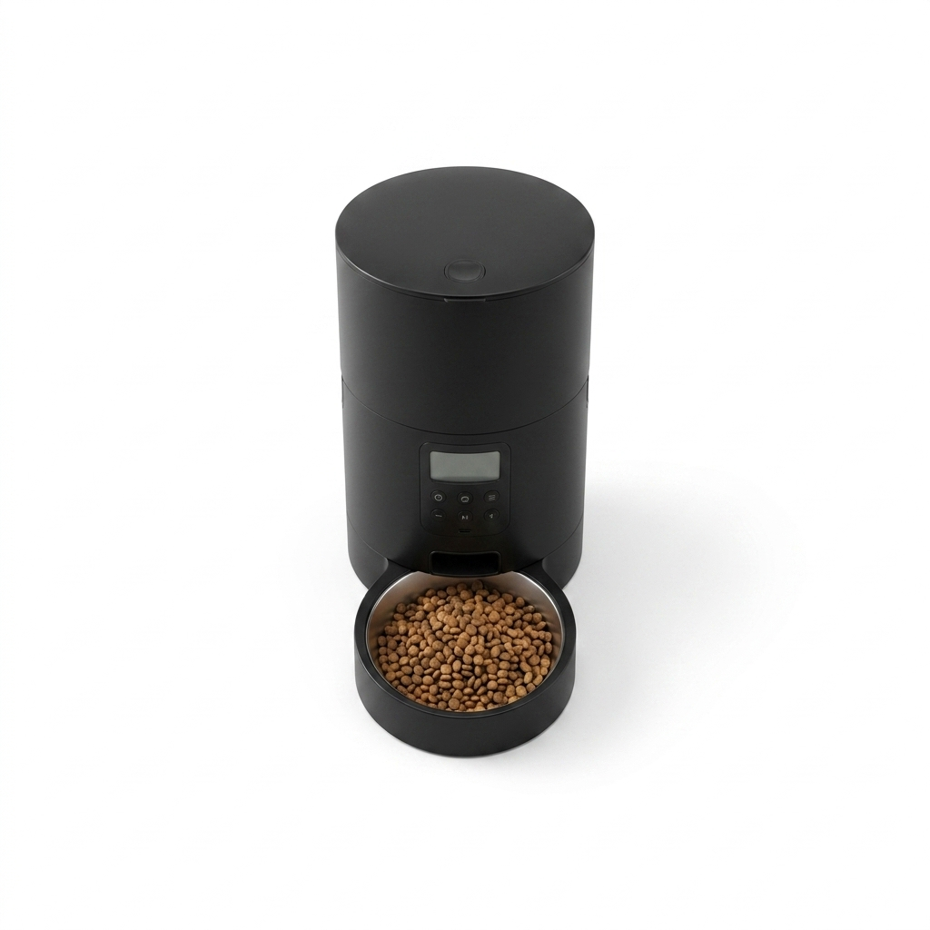 Automatic Pet Feeder top-down view