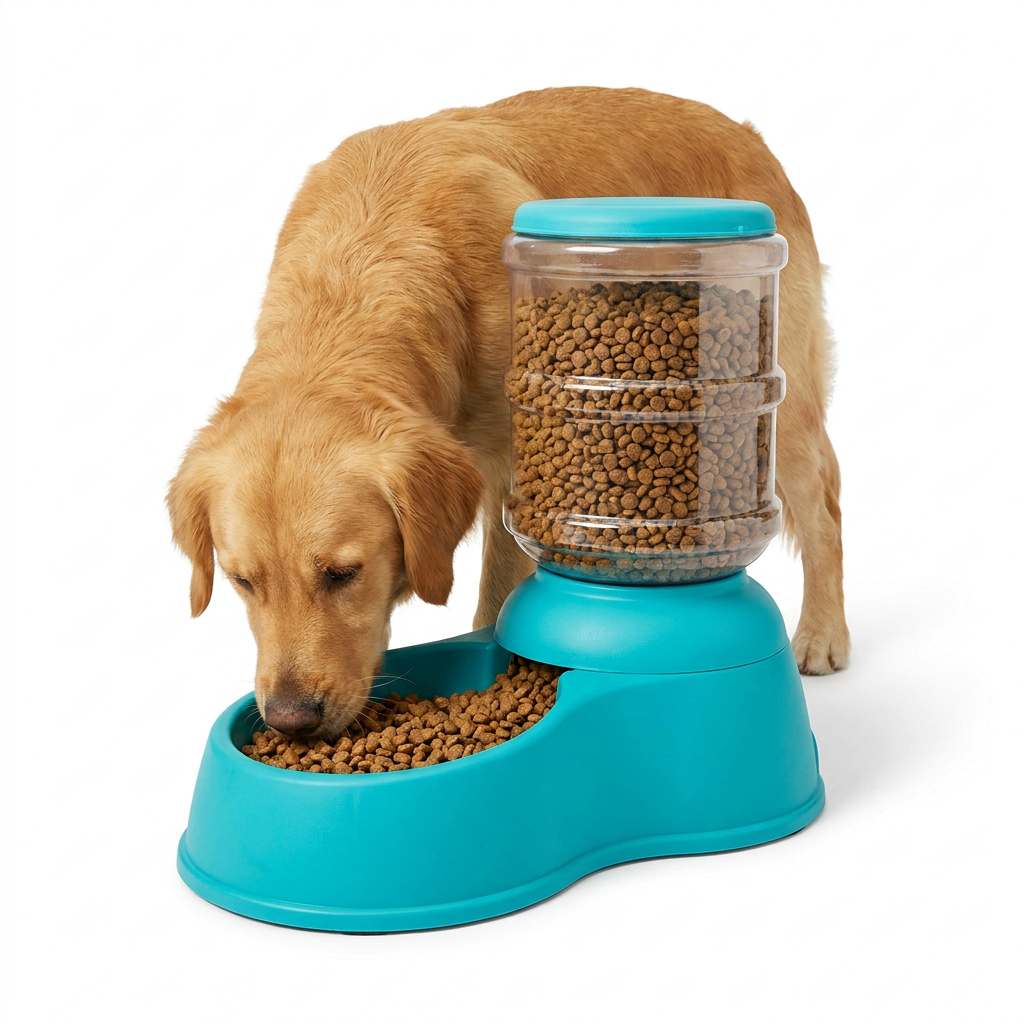 3.8L Gravity Fed Dispenser with dog