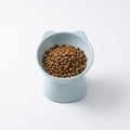Elevated Anti Tip Cat Bowl top-down view
