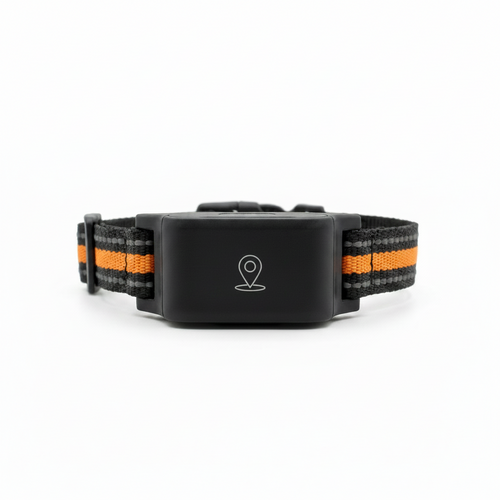 Waterproof Mini GPS Pet Collar front view