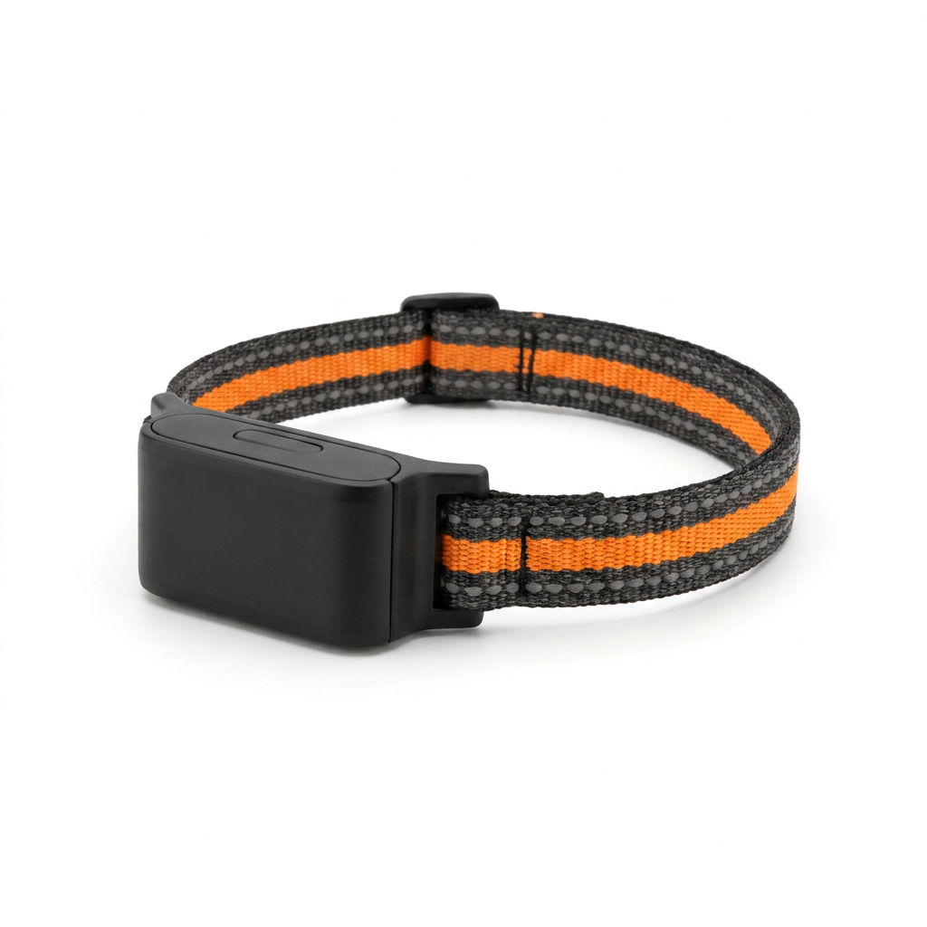 Waterproof Mini GPS Pet Collar angled view