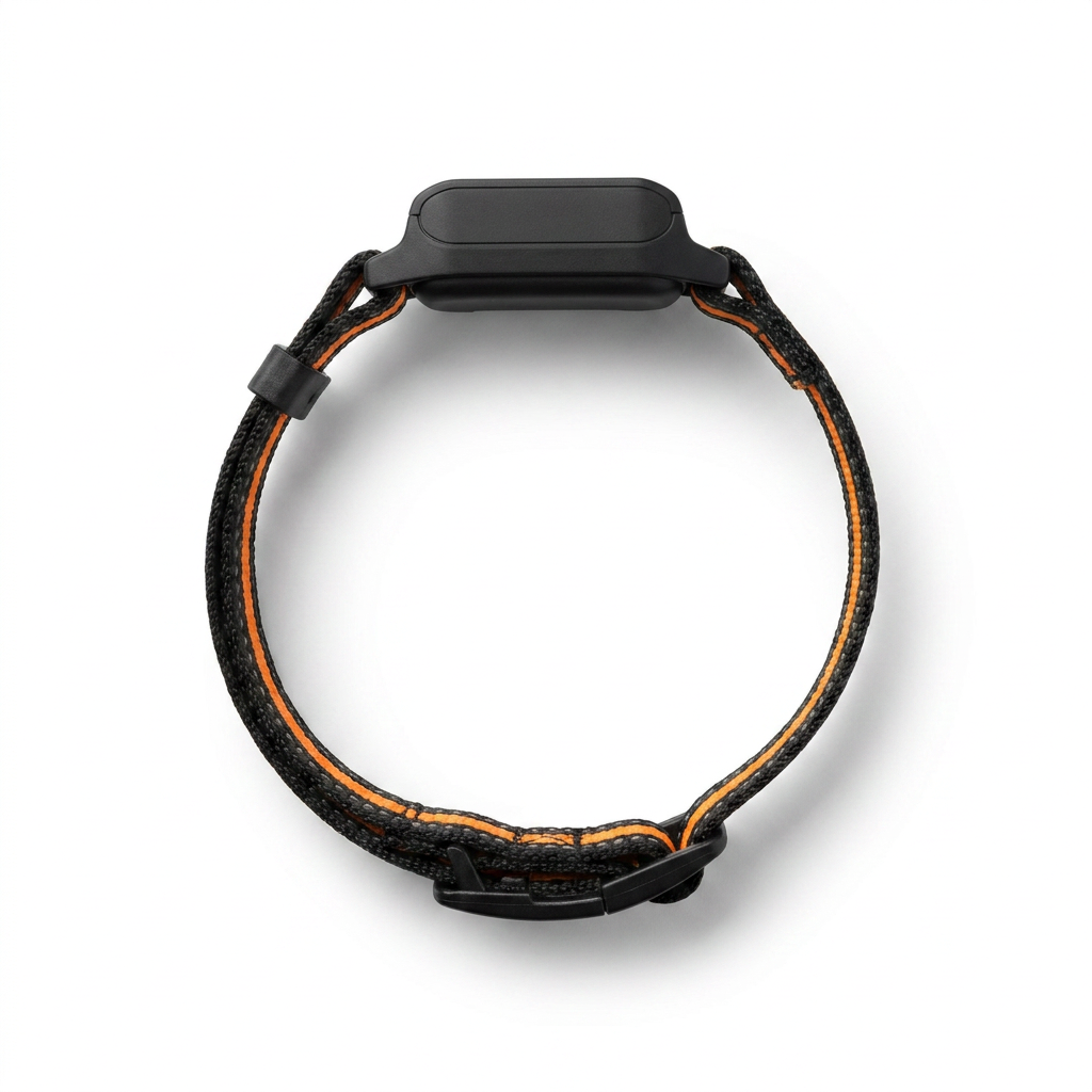 Waterproof Mini GPS Pet Collar top-down view