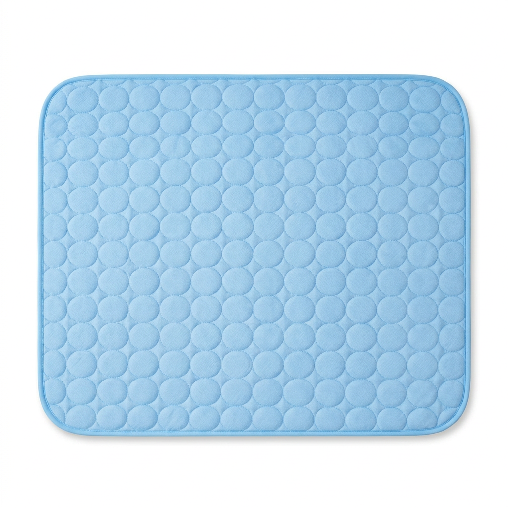 Washable Pet Cooling Mat top-down view