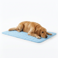 Self Cooling Pet Sleeping Mat with dog