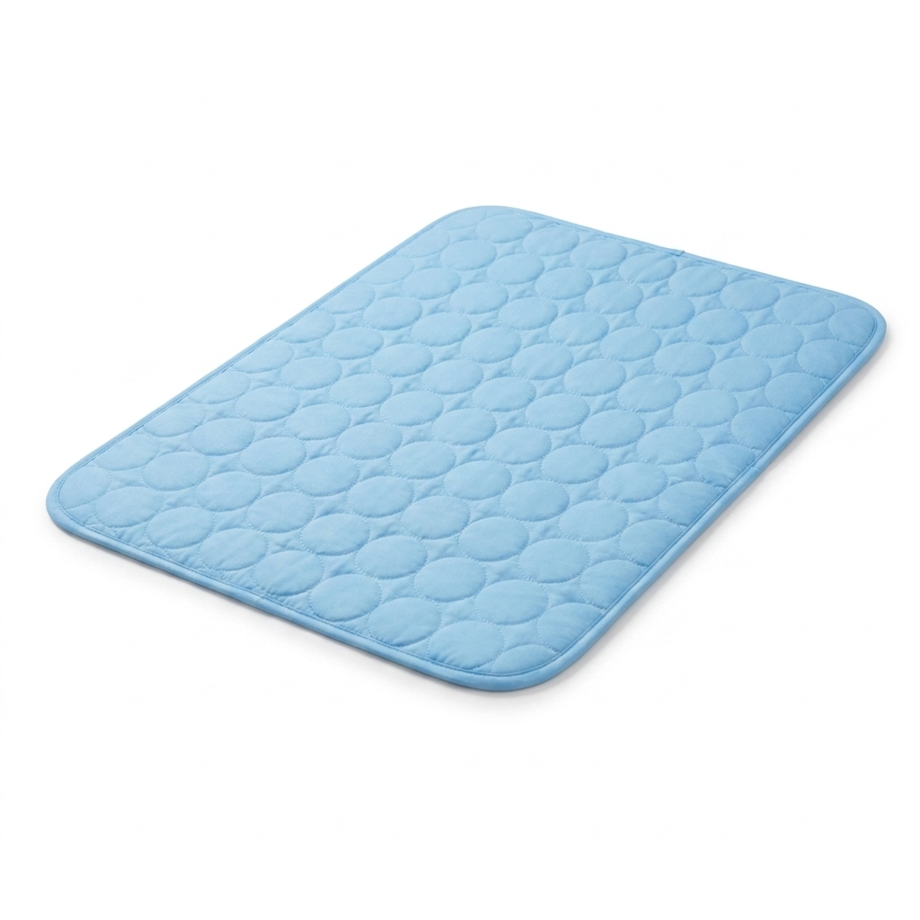 Self Cooling Pet Sleeping Mat angled view