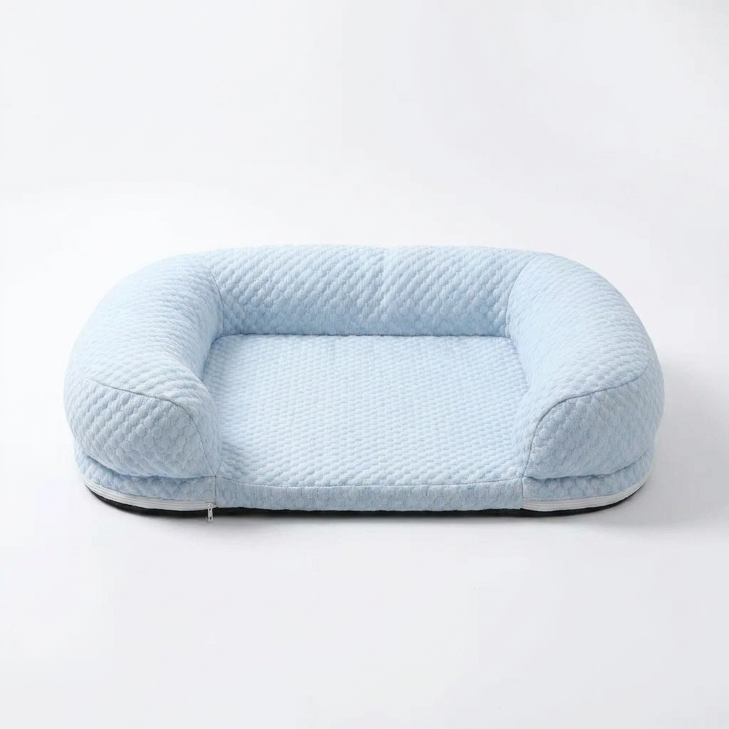 Cooling Foam Pet Bed front view