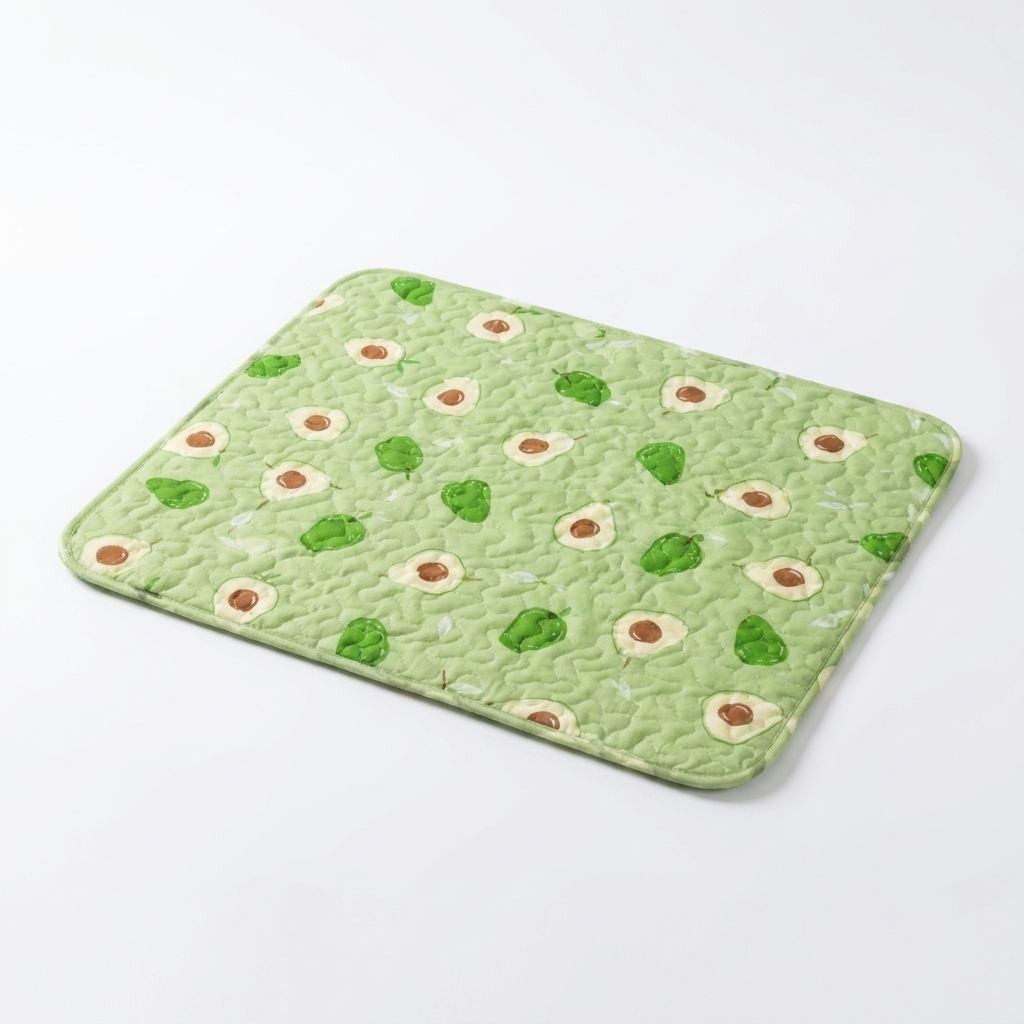 Breathable Cooling Pet Sleep Mat angled view