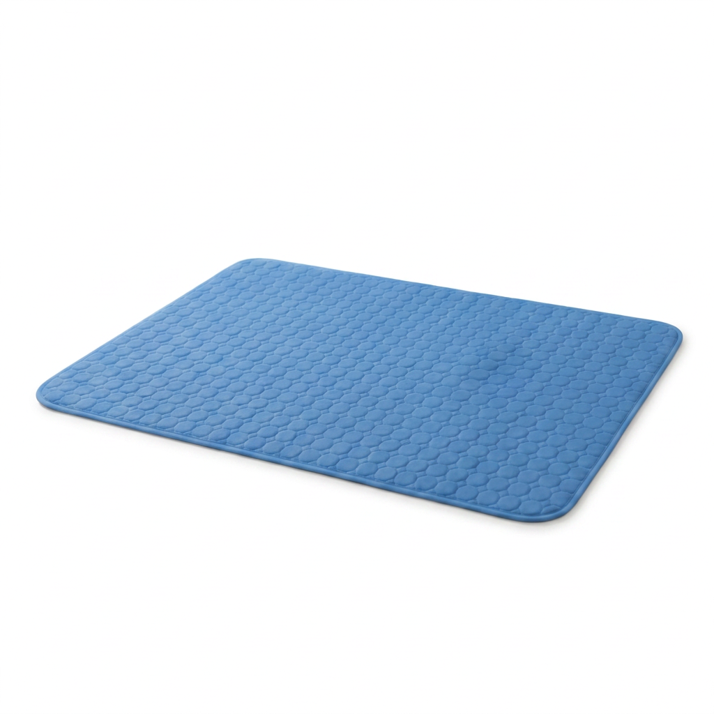 Breathable Mesh Cooling Pet Mat angled view